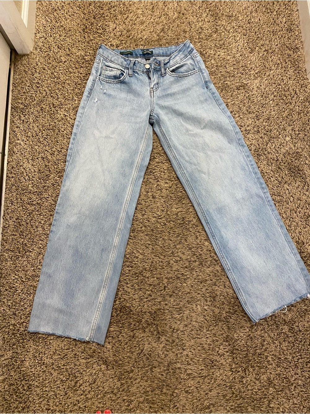 Wide leg jeans